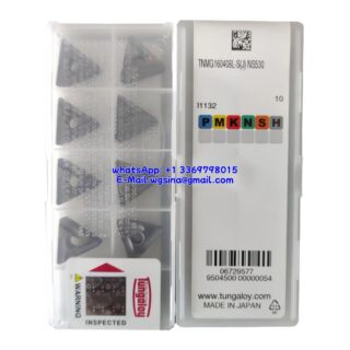 Original Tungaloy TNMG160408L-S NS530 Carbide Insert - Triangle (10 PCS) TNMG160408L-S(J) NS530