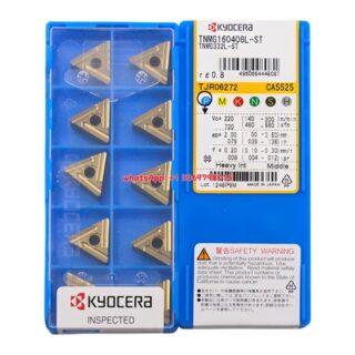Original Kyocera TNMG160408L-ST CA5525 Carbide Insert - Triangle | Steel (10 PCS)