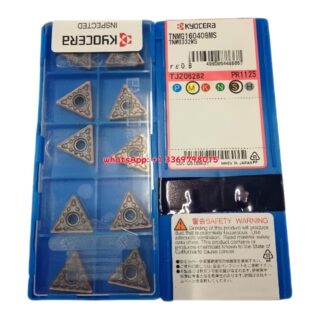 Original Kyocera TNMG160408MS PR1125 Carbide Insert - Triangle (10 PCS)