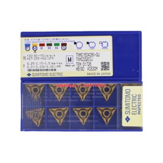 Original Sumitomo TNMG160408N-GU AC630M Carbide Insert - Triangle (10 PCS)