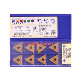 Original Sumitomo TNMG160408N-SU AC820P Carbide Insert - Triangle | Steel (10 PCS)