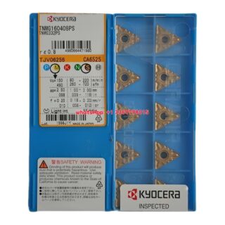 Original Kyocera TNMG160408PS CA6525 Carbide Insert - Triangle | Steel (10 PCS)