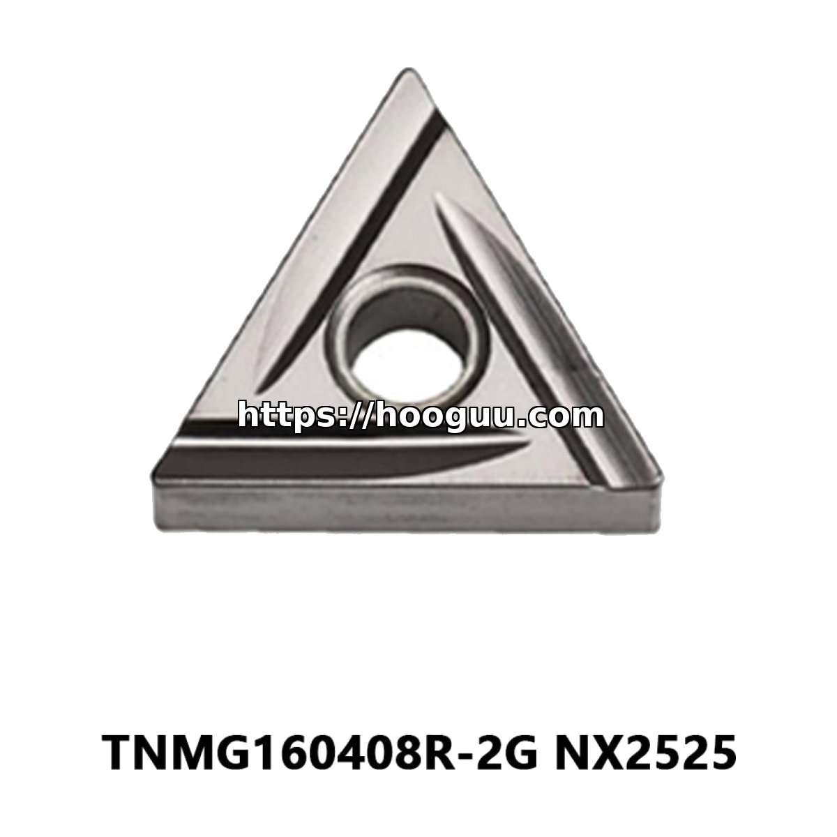 Original Mitsubishi TNMG160408R-2G NX2525 Carbide Turning Insert - Triangle | Steel (10 PCS)