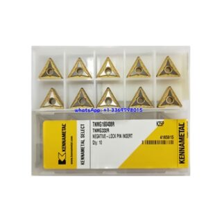 Original Kennametal TNMG160408R Carbide Insert - Triangle (10 PCS) TNMG160408R K25P