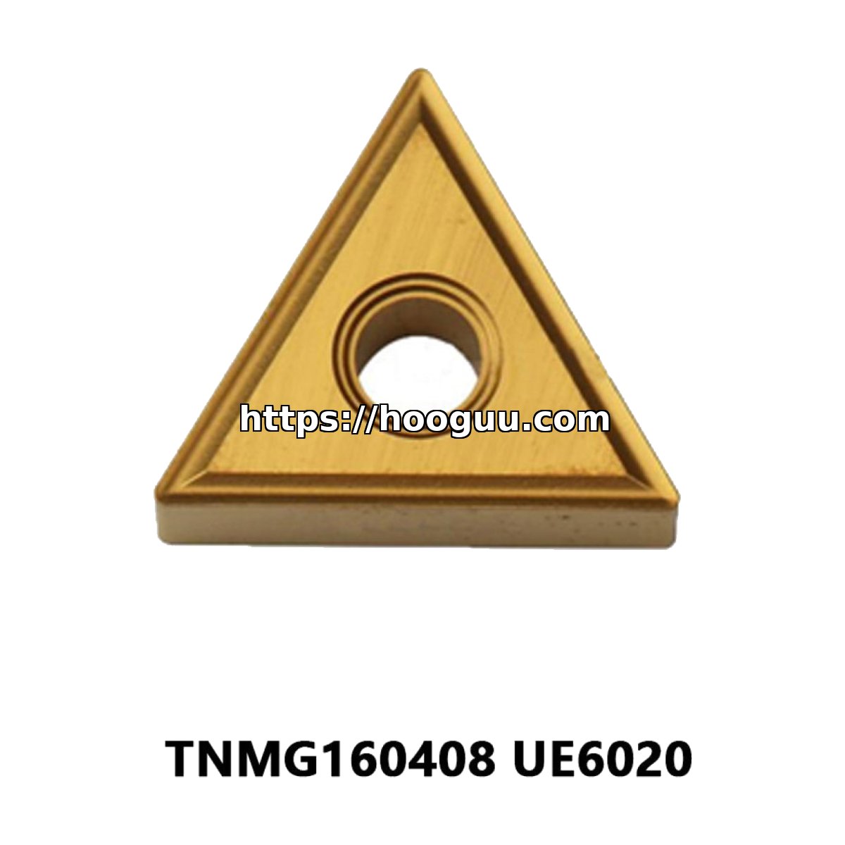 Original Mitsubishi TNMG160408 UE6020 Carbide Turning Insert - Triangle | Steel, Stainless Steel (10 PCS)