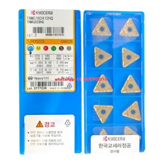Original Kyocera TNMG160412-HQ CA5525 Carbide Insert - Triangle | Steel (10 PCS)