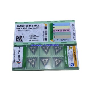 Original Walter TNMG160412-MK5 Carbide Turning Insert - Triangle (10 PCS) WKK10S TNMG160412-MK5 WKK10S