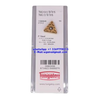Original Tungaloy TNMG160412-TM-T9115 T9115 Carbide Insert - Triangle | Steel (10 PCS)