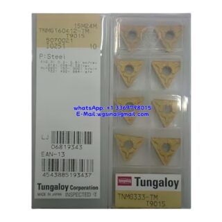 Original Tungaloy TNMG160412-TM T9015 Carbide Insert - Triangle (10 PCS)