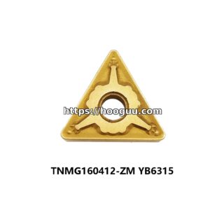 Original ZCC-CT TNMG160412-ZM YB6315 Carbide Turning Insert - Triangle | Steel (10 PCS)