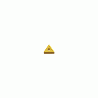 Original TaeguTec TNMG160408R-FS TT8125 Carbide Turning Insert - Triangle | Steel (10 PCS)