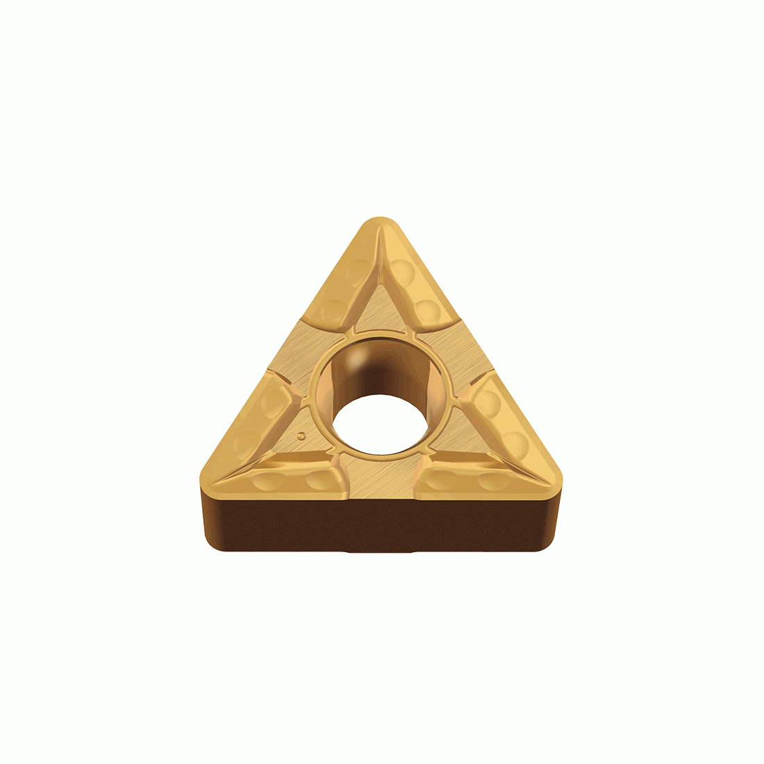 Original TaeguTec TT8115B Carbide Insert - Triangle (10 PCS) TNMG 130404 MT TNMG 130404 MT TT8115B