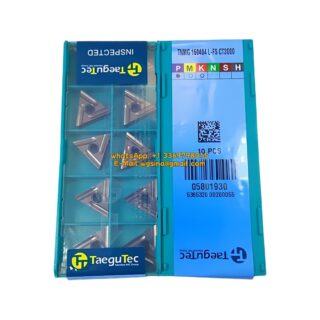 Original TaeguTec 160404 CT3000 Carbide Insert (10 PCS) TNMG L-FS TNMG 160404 L-FS CT3000