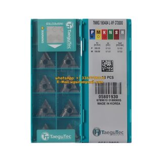 Original TaeguTec 160404 CT3000 Carbide Insert (10 PCS) TNMG L-VF TNMG 160404 L-VF CT3000