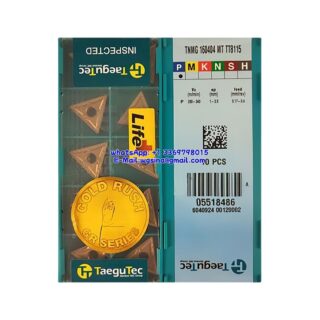 Original TaeguTec 160404 TT8115 Carbide Insert (10 PCS) TNMG MT TNMG 160404 MT TT8115