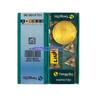 Original TaeguTec 160404 TT8115 Carbide Insert (10 PCS) TNMG R-VF TNMG 160404 R-VF TT8115