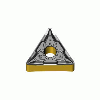 Original TaeguTec TT8115B Carbide Insert - Triangle (10 PCS) TNMG 160408 FLP TNMG 160408 FLP TT8115B
