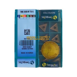 Original TaeguTec 160408 TT8115 Carbide Insert (10 PCS) TNMG MT TNMG 160408 MT TT8115
