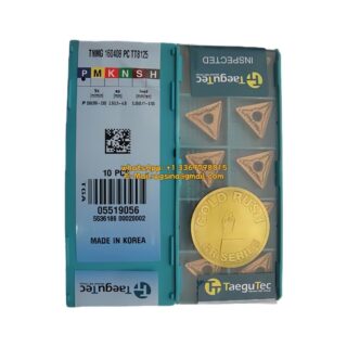 Original TaeguTec 160408 TT8125 Carbide Insert | Steel (10 PCS) TNMG TNMG 160408 PC TT8125