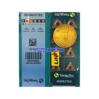 Original TaeguTec 160408 TT8125 Carbide Insert | Steel (10 PCS) TNMG R-FS TNMG 160408 R-FS TT8125