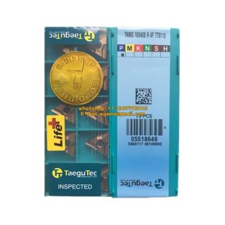 Original TaeguTec 160408 TT8115 Carbide Insert (10 PCS) TNMG R-VF TNMG 160408 R-VF TT8115