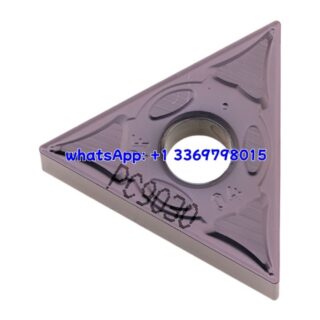 Original Korloy TNMG220404-VF PC9030 Carbide Turning Insert - Triangle | Steel, Stainless Steel (10 PCS)