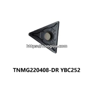 Original ZCC-CT TNMG220408-DR YBC252 Carbide Turning Insert - Triangle | Steel, Stainless Steel (10 PCS)