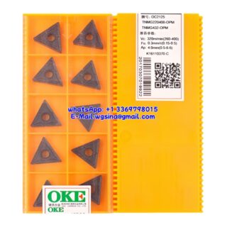 Original OKE TNMG220408-OPM OC2125 Carbide Insert - Triangle (10 PCS)