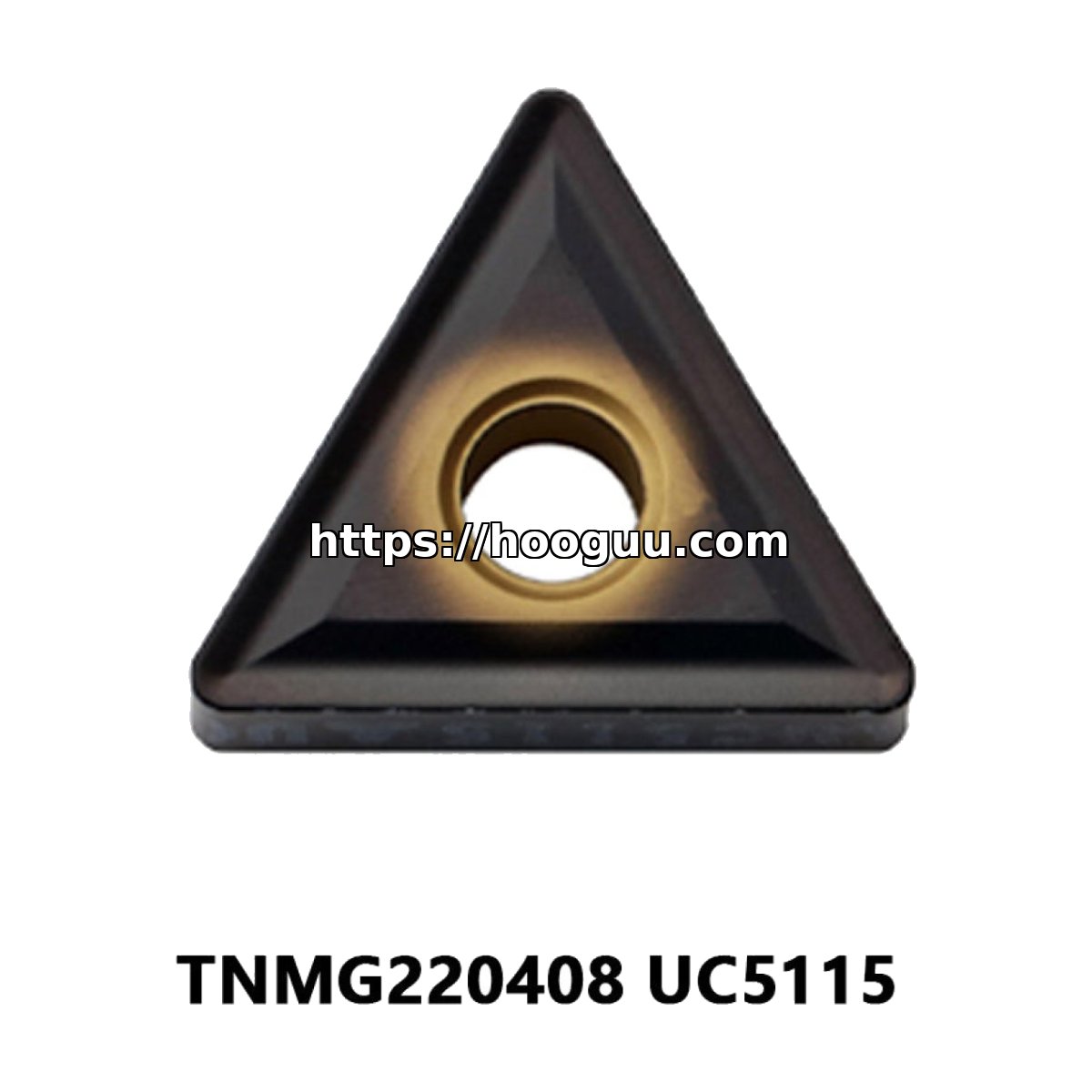 Original Mitsubishi TNMG220408 UC5115 Carbide Turning Insert - Triangle | Cast Iron (10 PCS)
