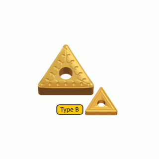 Original TaeguTec TT8125B TT8125 Carbide Insert - Triangle | Steel (10 PCS) TNMM 160408 RH TNMM 160408 RH TT8125B
