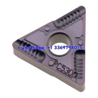 Original Korloy TNMX160408R-SH NC3225 Carbide Turning Insert - Triangle (10 PCS)