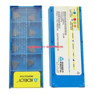Original Korloy TPCN1103PPN Carbide Turning Insert - Triangle (10 PCS) CN30 TPCN1103PPN CN30