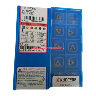 Original Kyocera TPGH080202L PV7020 Carbide Insert - Triangle | Stainless Steel (10 PCS)