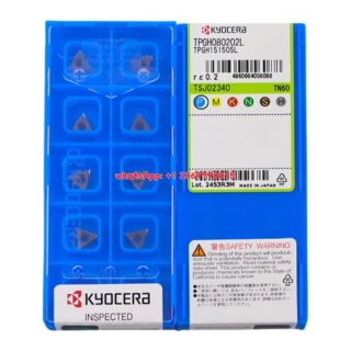 Original Kyocera TPGH080202L Carbide Insert - Triangle (10 PCS) TN60 TPGH080202L TN60