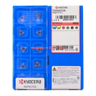Original Kyocera TPGH090201L PR930 Carbide Turning Insert - Triangle (10 PCS)
