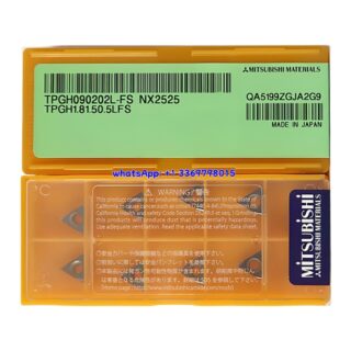 Original Mitsubishi TPGH090202L-FS NX2525 Carbide Insert - Triangle | Steel & More (10 PCS)
