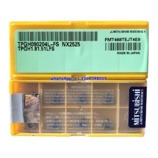 Original Mitsubishi TPGH090204L-FS NX2525 Carbide Insert - Triangle | Steel & More (10 PCS)