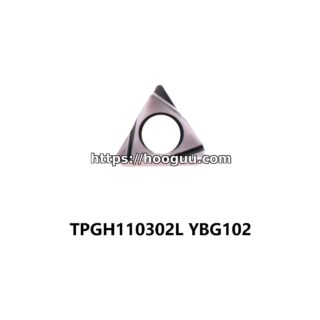 Original ZCC-CT TPGH110302L YBG102 Carbide Turning Insert - Triangle (10 PCS)