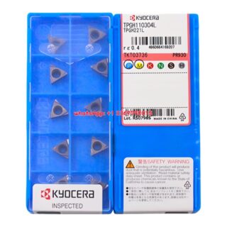 Original Kyocera TPGH110304L PR930 Carbide Insert - Triangle (10 PCS)