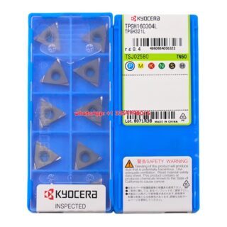 Original Kyocera TPGH160304L Carbide Insert - Triangle (10 PCS) TN60 TPGH160304L TN60