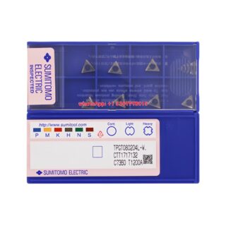 Original Sumitomo TPGT080204L-W T1200A Carbide Insert - Triangle (10 PCS)