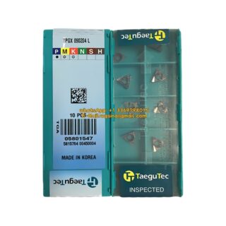 Original TaeguTec TPGX090204L CT3000 Carbide Insert - Triangle (10 PCS)