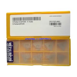 Original Mitsubishi TPKN2204PDR F7030 Carbide Insert - Triangle (10 PCS)