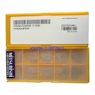 Original Mitsubishi TPKN2204PDR F7030 Carbide Insert - Triangle (10 PCS)