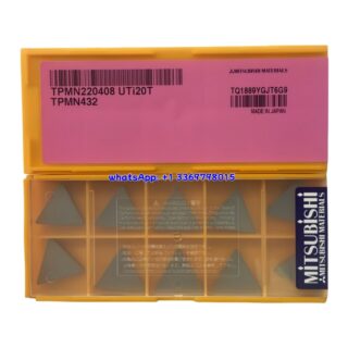 Original Mitsubishi TPMN220408 Carbide Insert - Triangle | Steel & More (10 PCS) TPMN220408 UTi20T