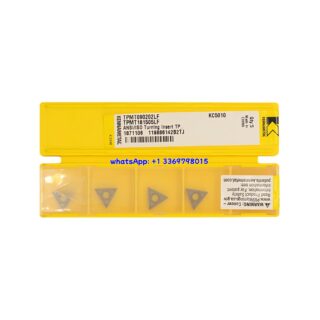 Original Kennametal TPMT090202LF KC5010 Carbide Insert - Triangle | Steel (10 PCS)