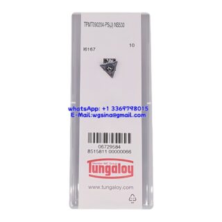 Original Tungaloy TPMT090204-PS-NS530 NS530 Carbide Insert - Triangle (10 PCS)