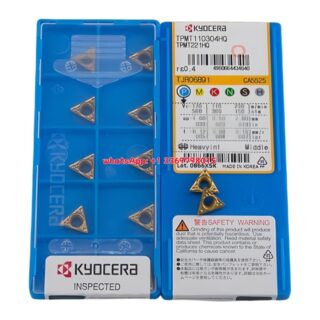 Original Kyocera TPMT110304HQ CA5525 Carbide Insert - Triangle | Steel (10 PCS)
