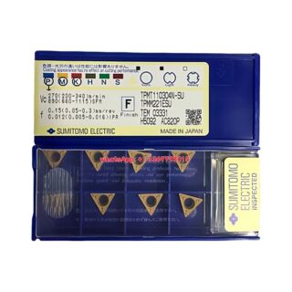 Original Sumitomo TPMT110304N-SU AC820P Carbide Insert - Triangle | Steel (10 PCS)