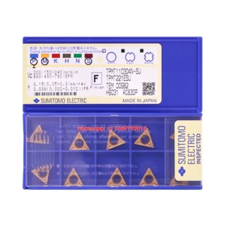 Original Sumitomo TPMT110304N-SU AC830P Carbide Insert - Triangle | Steel (10 PCS)